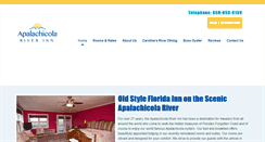 Desktop Screenshot of apalachicolariverinn.com